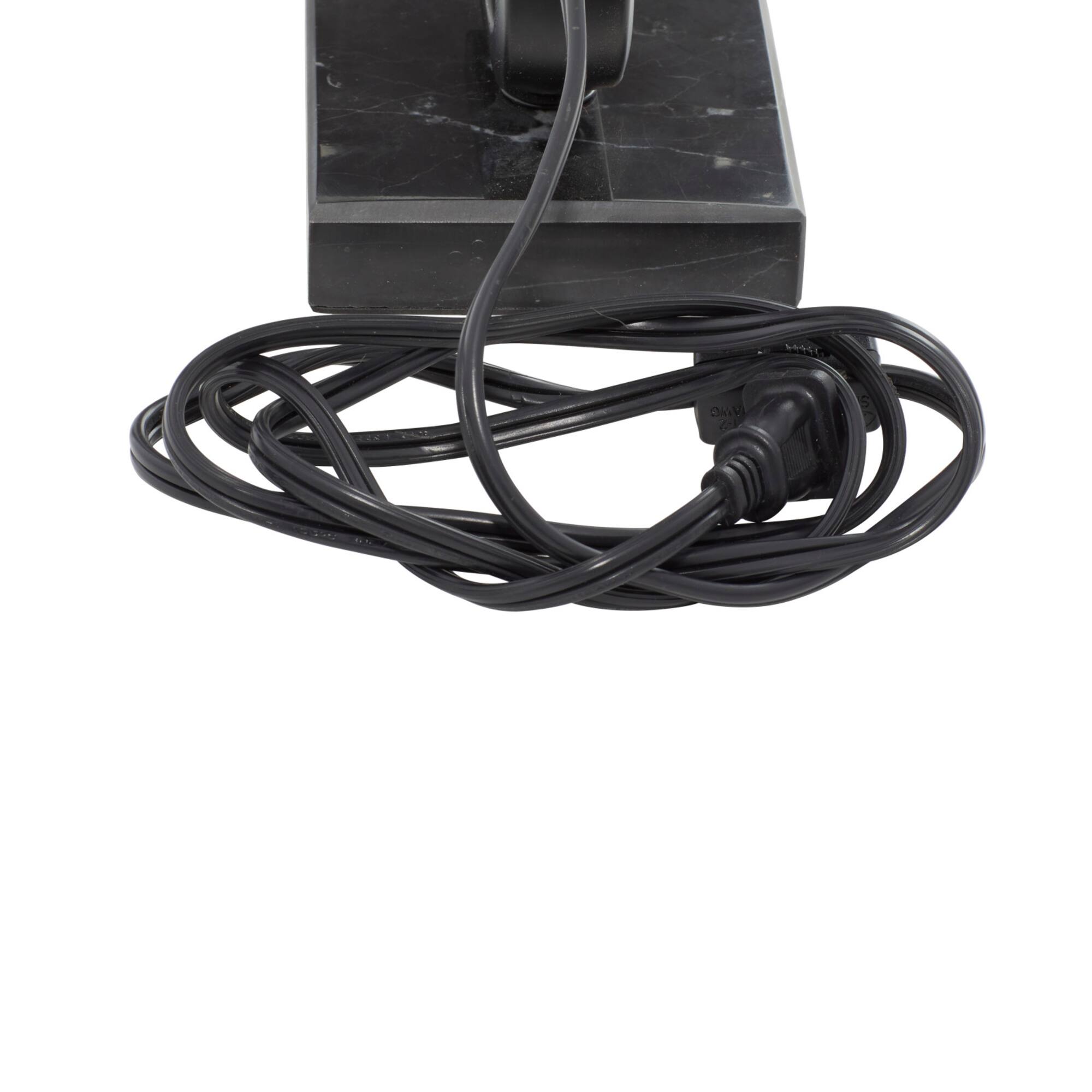 22" Black Metal Traditional Table Lamp